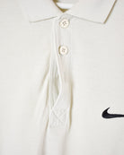 Neutral Nike Polo Shirt - X-Large