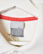 White Nike Polo Shirt - X-Small