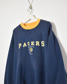 Navy Lee NBA Indiana Pacers Sweatshirt - X-Large