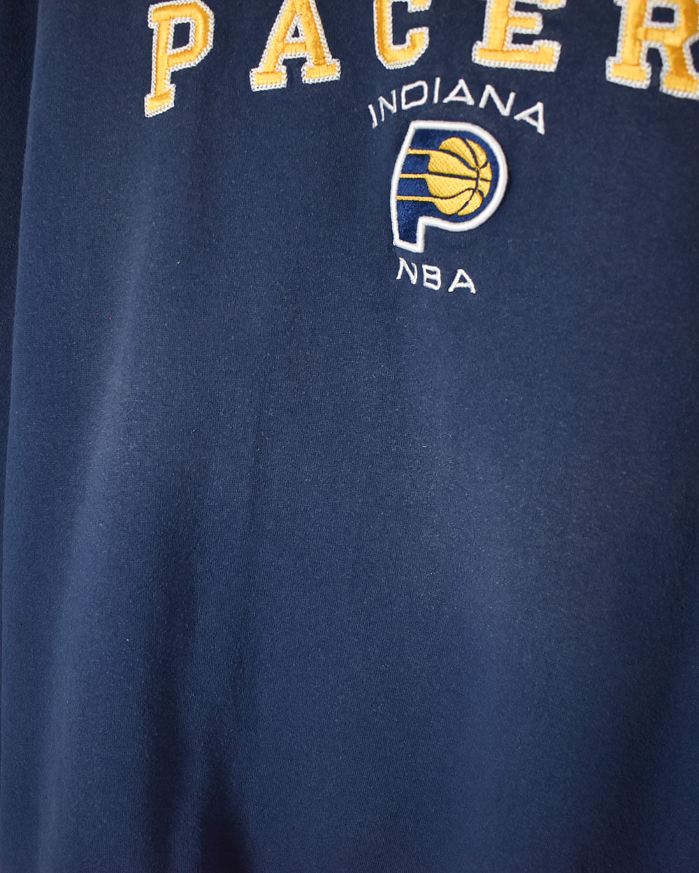 Navy Lee NBA Indiana Pacers Sweatshirt - X-Large