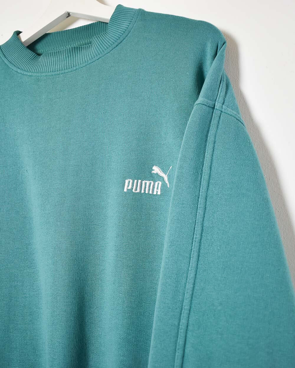 Green Puma Sweatshirt - Medium
