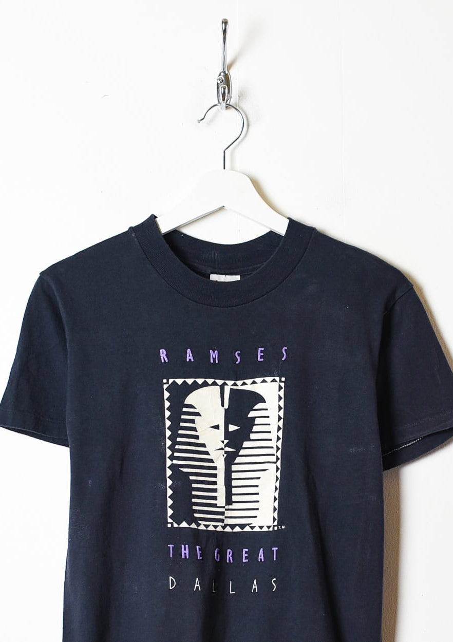 Black Ramses The Great Dallas Single Stitch T-Shirt - X-Small