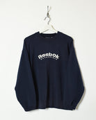 Navy Reebok Essentials Sweatshirt - Medium