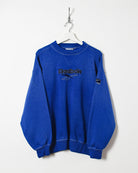 Blue Reebok Sweatshirt - Large