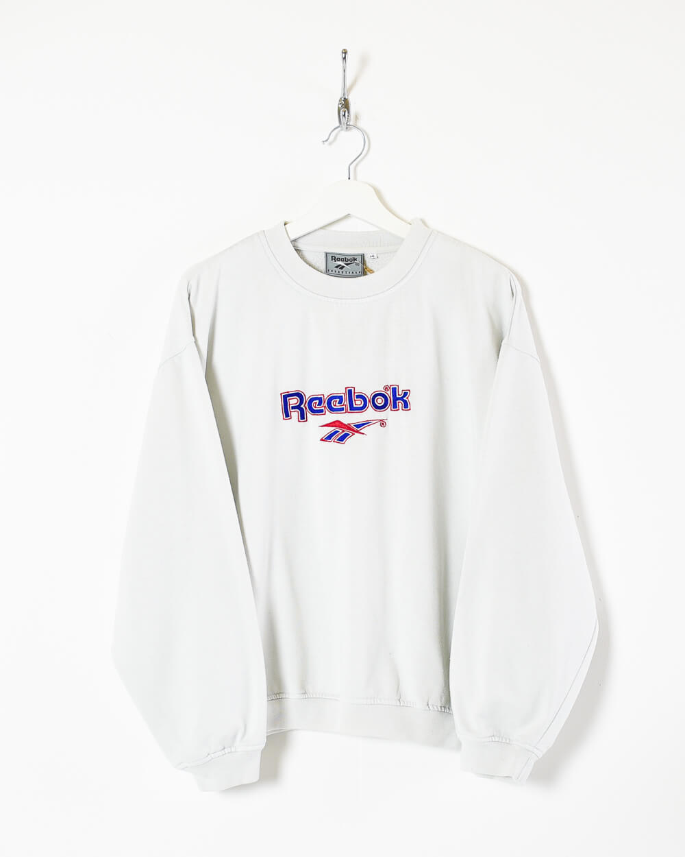 White Reebok Women's Sweatshirt - Large