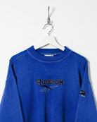 Blue Reebok Sweatshirt - Large