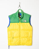 Green The North Face 700 Down Gilet - Small