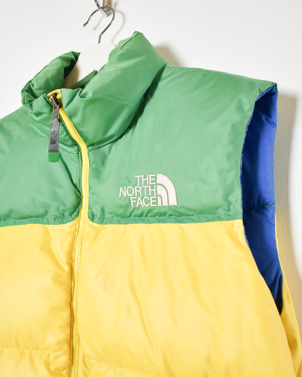 Green The North Face 700 Down Gilet - Small