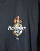 Black Hard Rock Café Dubai Graphic T-Shirt - Large