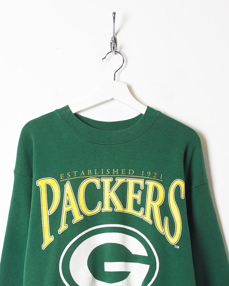 Vintage 90s Green Lee Sport Green Bay Packers Sweatshirt - Medium Cotton–  Domno Vintage