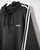 Black Adidas Hoodie - X-Large