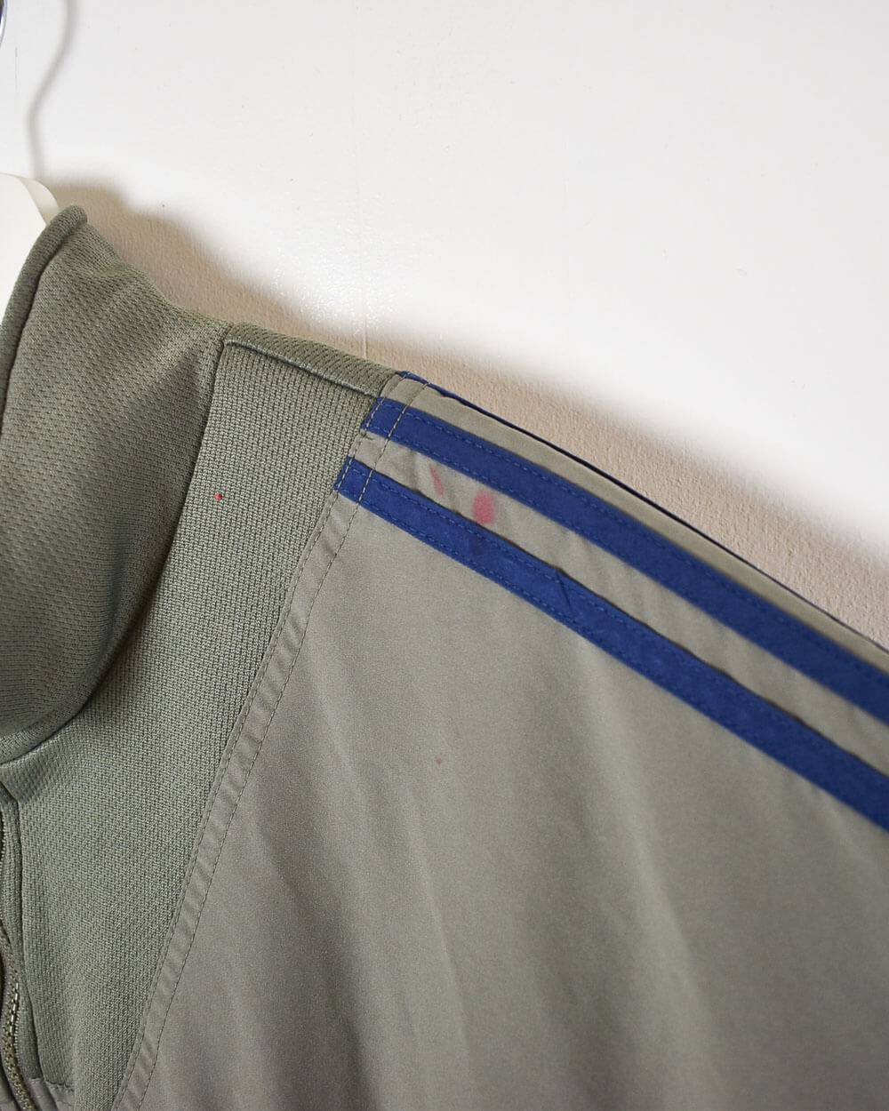 Khaki Adidas Windbreaker Jacket - Large