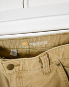 Neutral Carhartt Carpenter Jeans - W30 L32