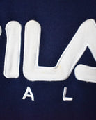 Navy Fila Italy Sweatshirt - Large
