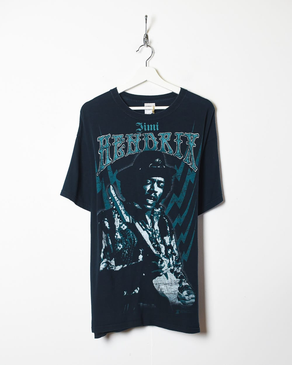 Black Jimi Hendrix Graphic T-Shirt - X-Large