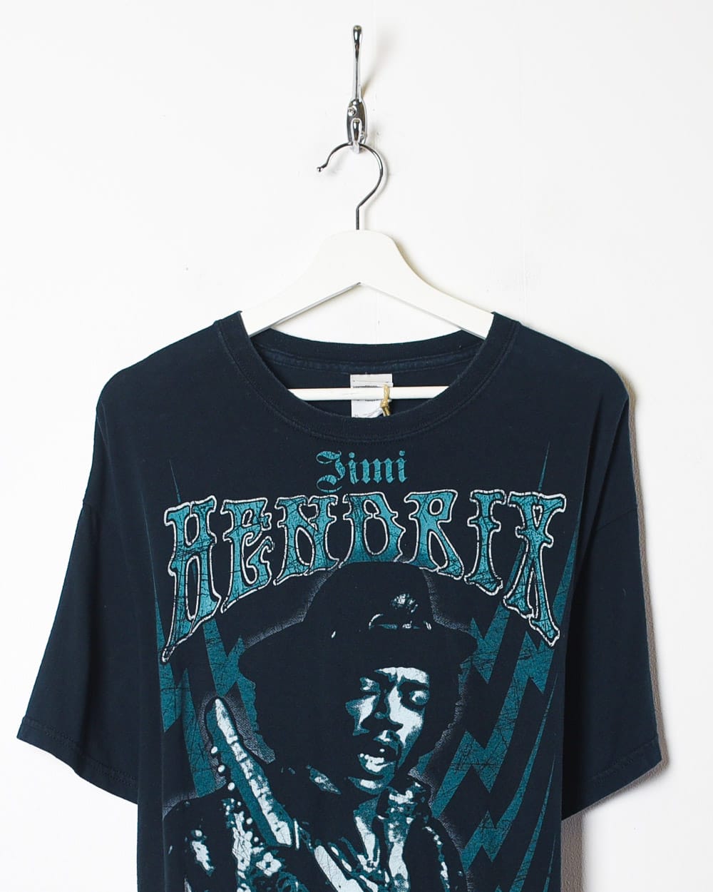 Black Jimi Hendrix Graphic T-Shirt - X-Large