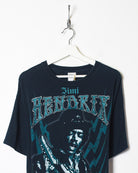 Black Jimi Hendrix Graphic T-Shirt - X-Large