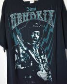Black Jimi Hendrix Graphic T-Shirt - X-Large