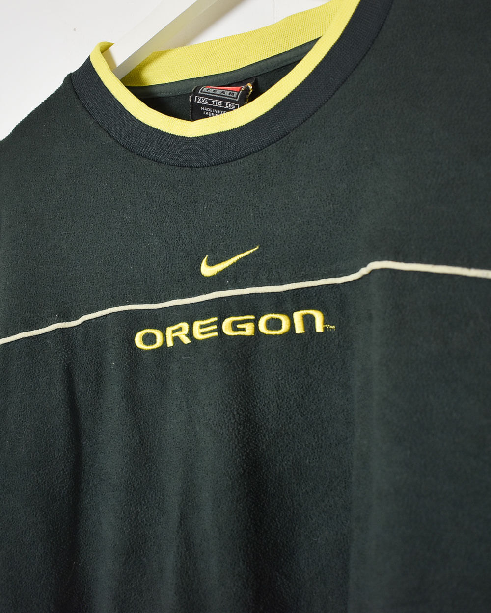 Green Nike Oregon Pullover Fleece - XX-Large