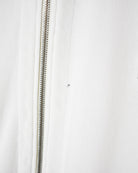 White Ralph Lauren Zip-Through Hoodie - X-Large