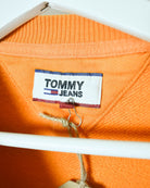 Orange Tommy Jeans Sweatshirt - Small