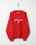 Red Tommy Sports Sweatshirt - X-Large