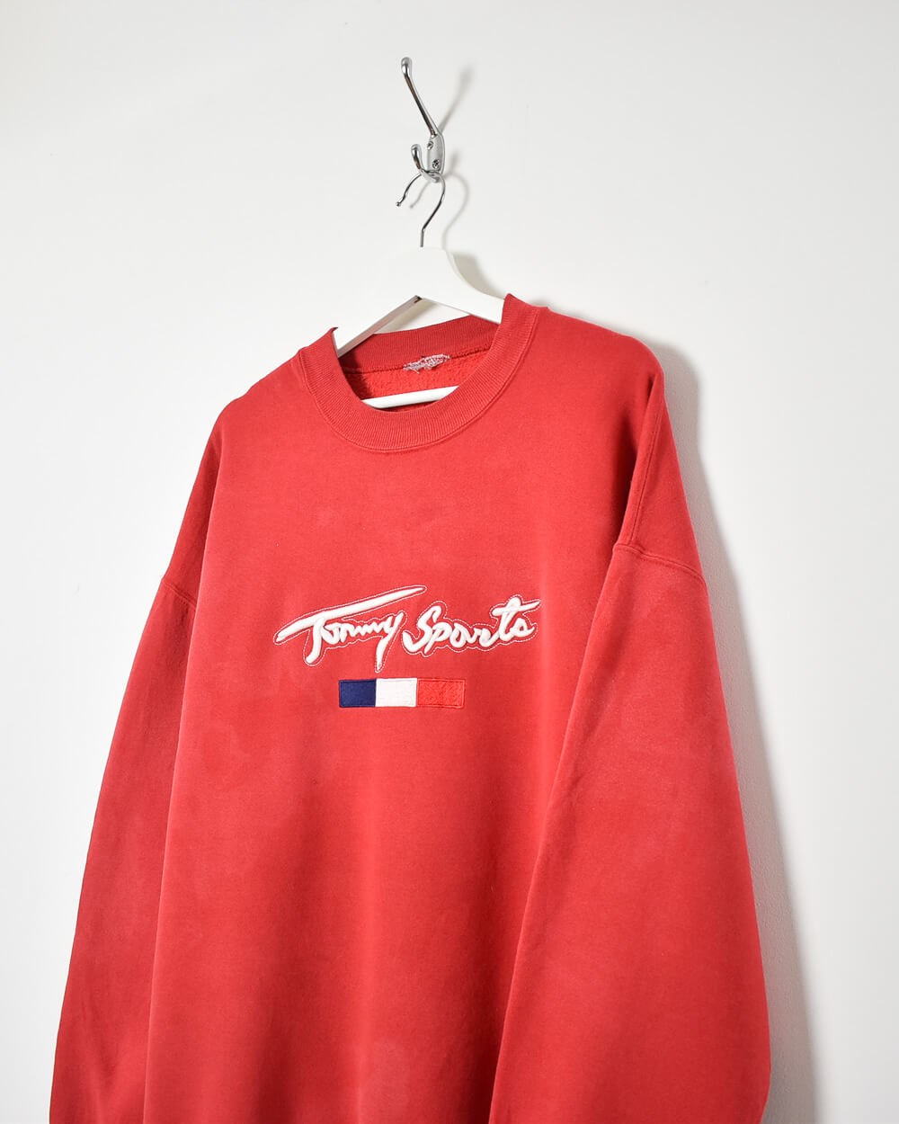 Red Tommy Sports Sweatshirt - X-Large
