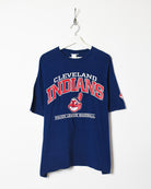 Navy MLB Cleveland Indians T-Shirt - X-Large