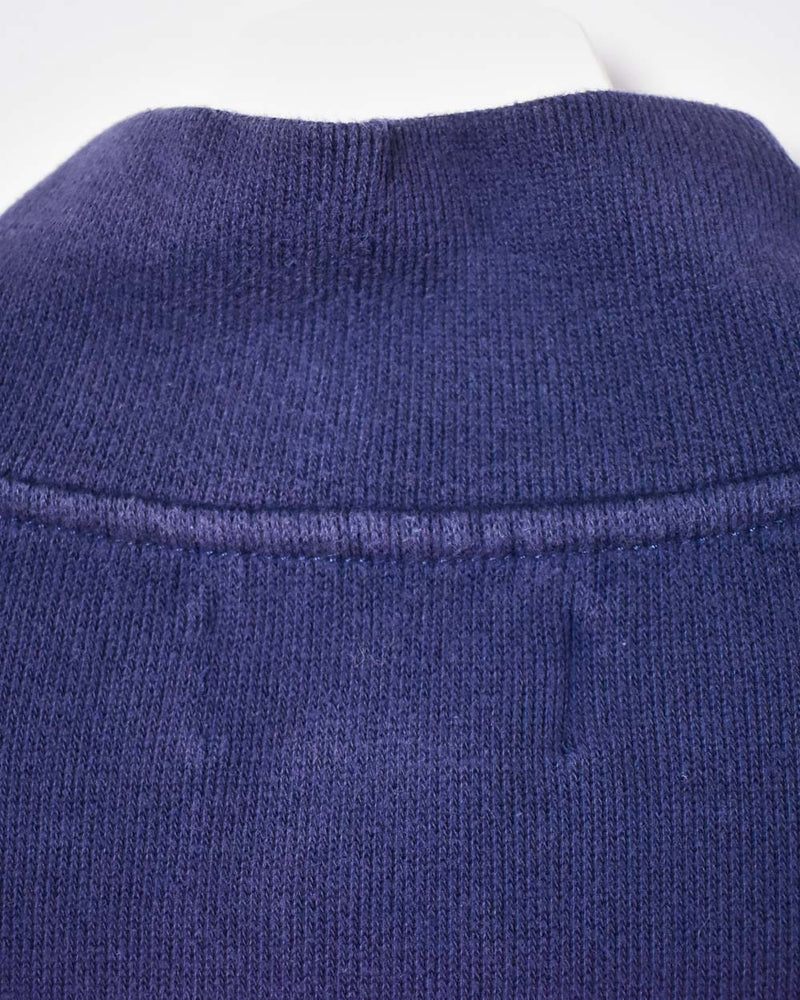 Navy Polo Ralph Lauren 1/4 Zip Sweatshirt - XX-Large