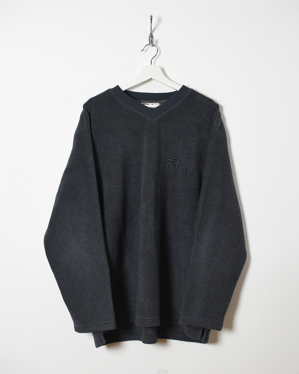 Grey Fila Pullover Fleece - XX-Large