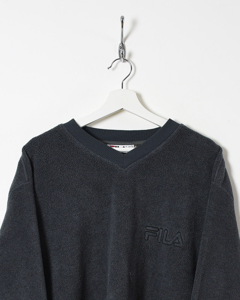 Grey Fila Pullover Fleece - XX-Large