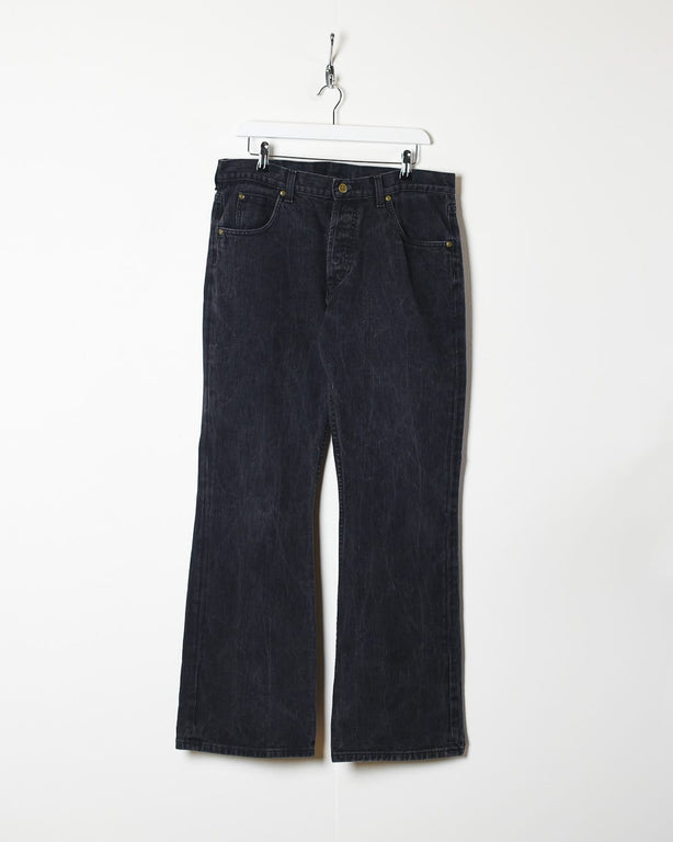 Black Lee Bootcut Jeans - W36 L32