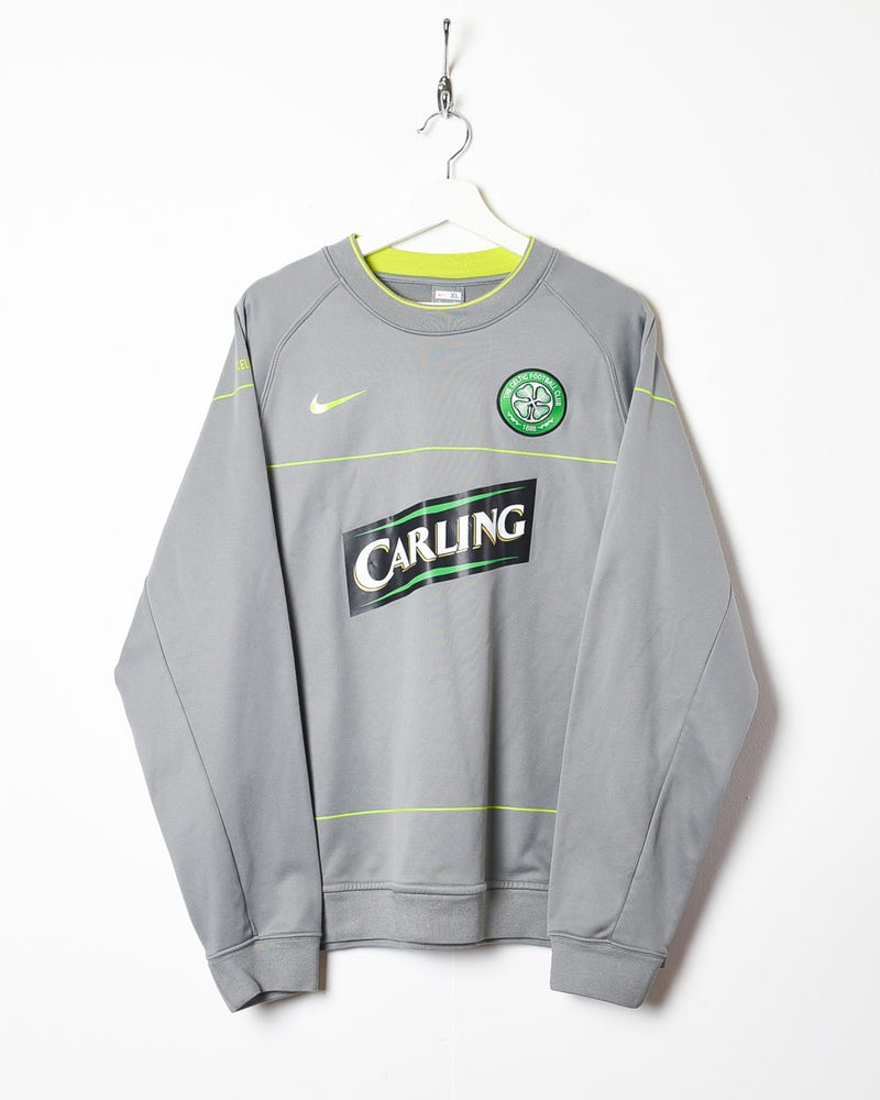 Grey adidas Celtic FC Training Shirt Junior