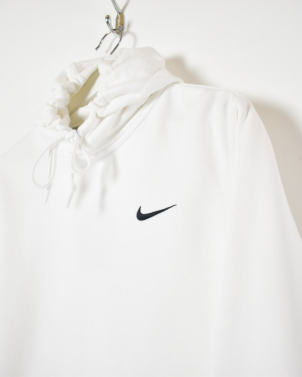 White Nike Hoodie - Medium
