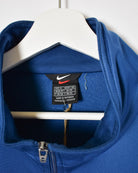 Blue Nike Tracksuit Top - X-Large
