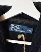 Black Polo Ralph Lauren Zip-Through Hoodie - XX-Large