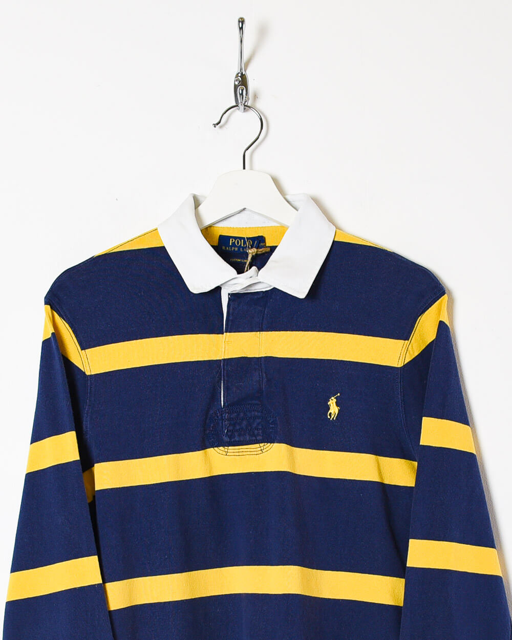 Navy Ralph Lauren Rugby Shirt - Medium