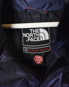 Navy The North Face Windstopper 700 Down Puffer Jacket - Medium