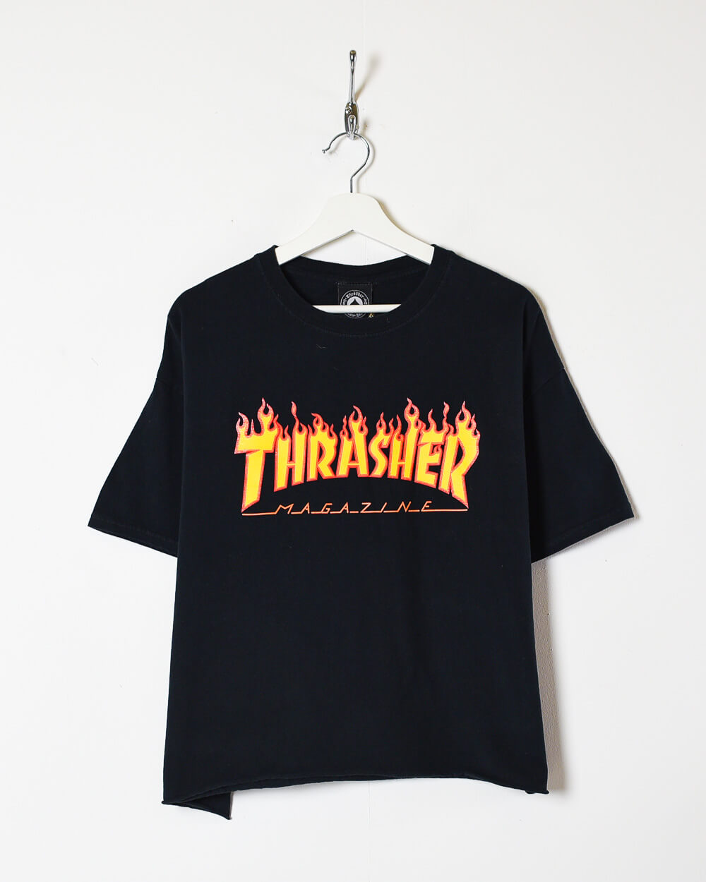 Black Thrasher Magazine Women's Cropped T-Shirt - X-Large