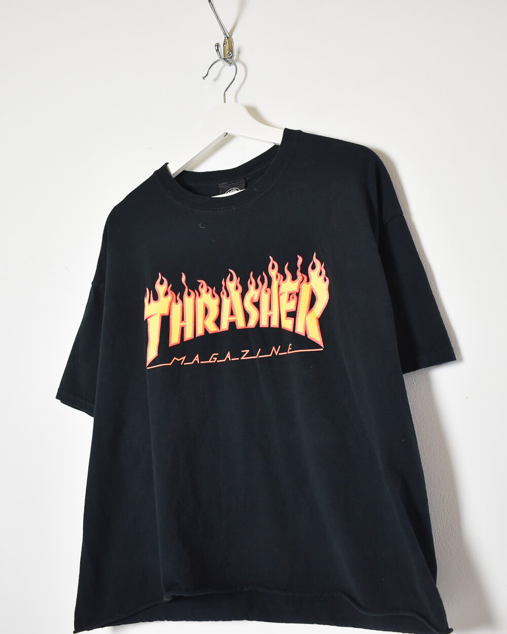 Black Thrasher Magazine Women's Cropped T-Shirt - X-Large