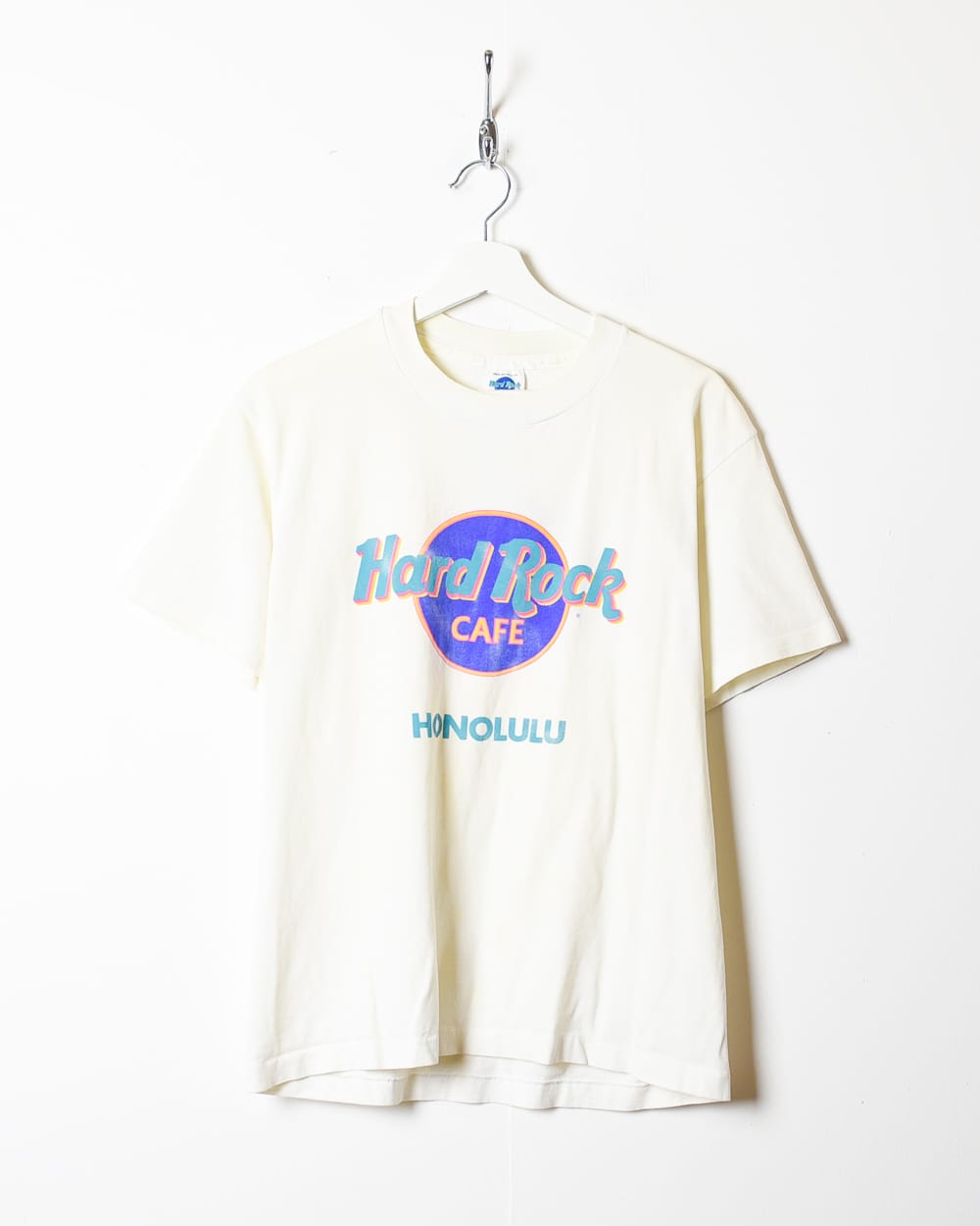 White Hard Rock Café Honolulu T-Shirt - Medium