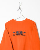 Orange Umbro Sweatshirt - X-Large