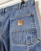 Blue Carhartt Carpenter Jeans - W36 L30