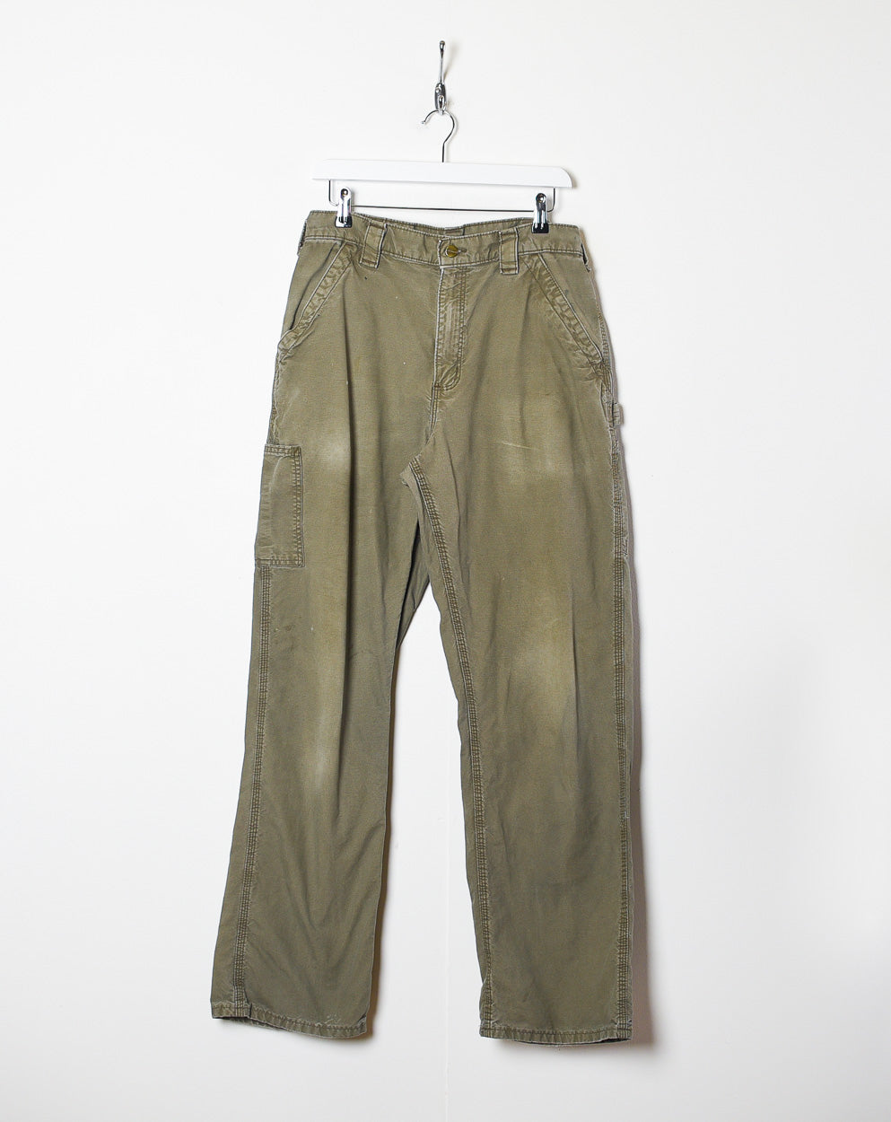 Khaki Carhartt Carpenter Jeans - W32 L32