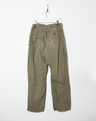 Khaki Carhartt Carpenter Jeans - W32 L32