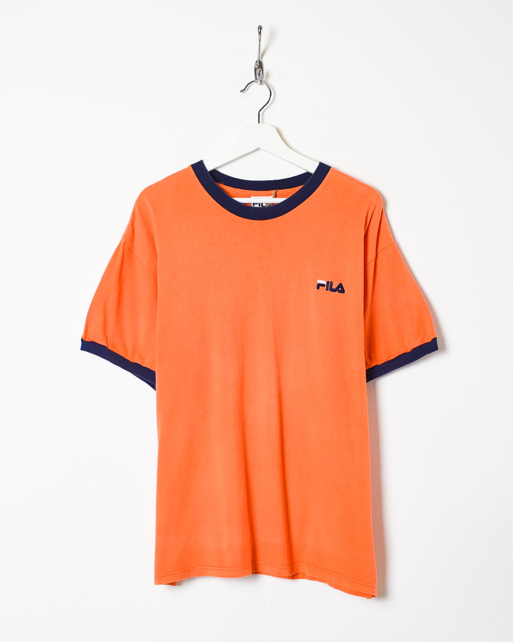 Orange Fila T-Shirt - Large
