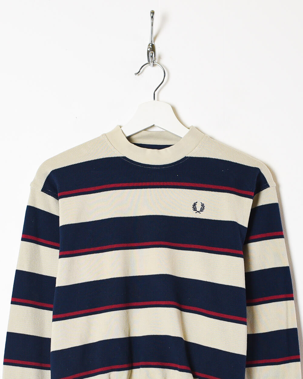 Navy Fred Perry Sweatshirt - XX-Small