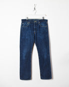 Navy Levi's 501 Jeans - W32 L30