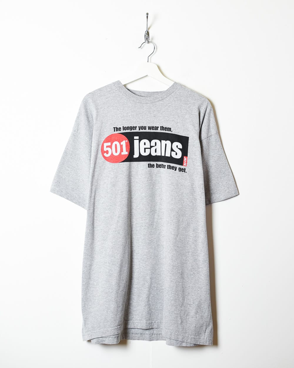 Stone Levi's Jeans T-Shirt - Large