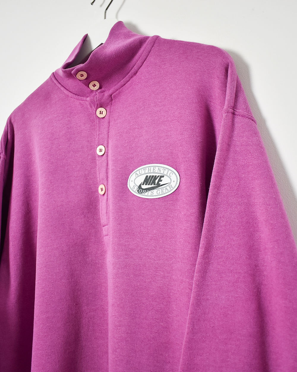 Purple Nike Authentic Sports Gear Sweatshirt - Medium